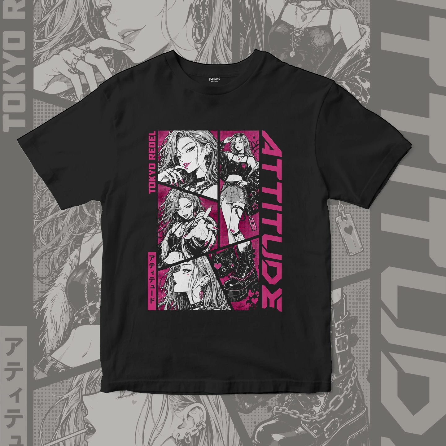 Tokyo Rebel Style | Unisex Jersey Short Sleeve Tee - Image 3