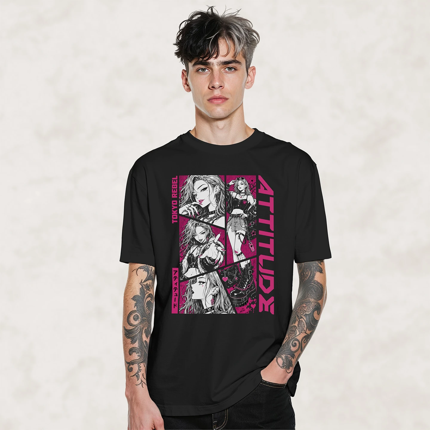 Tokyo Rebel Style | Unisex Jersey Short Sleeve Tee - Image 2