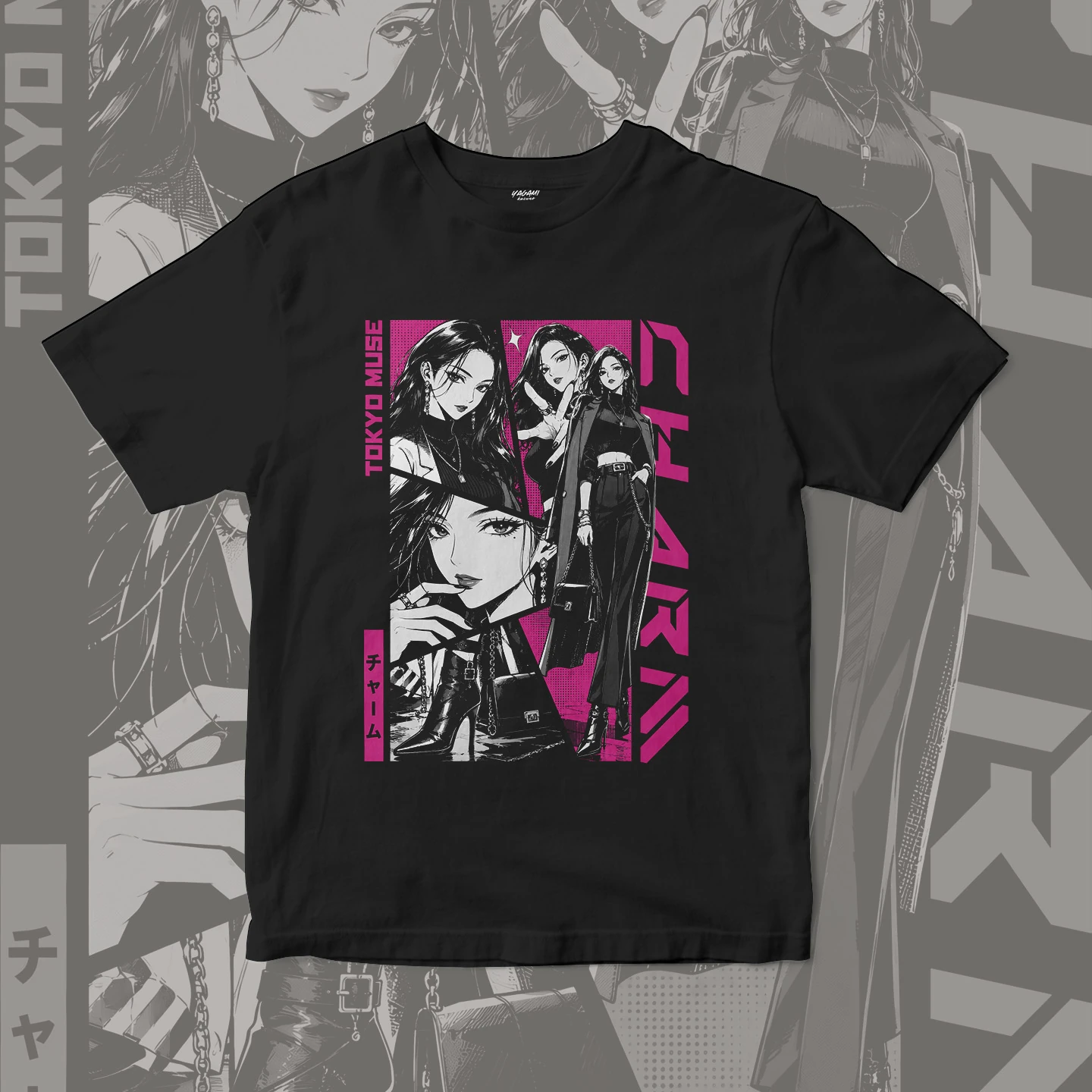 Tokyo Muse Style | Unisex Jersey Short Sleeve Tee - Image 3