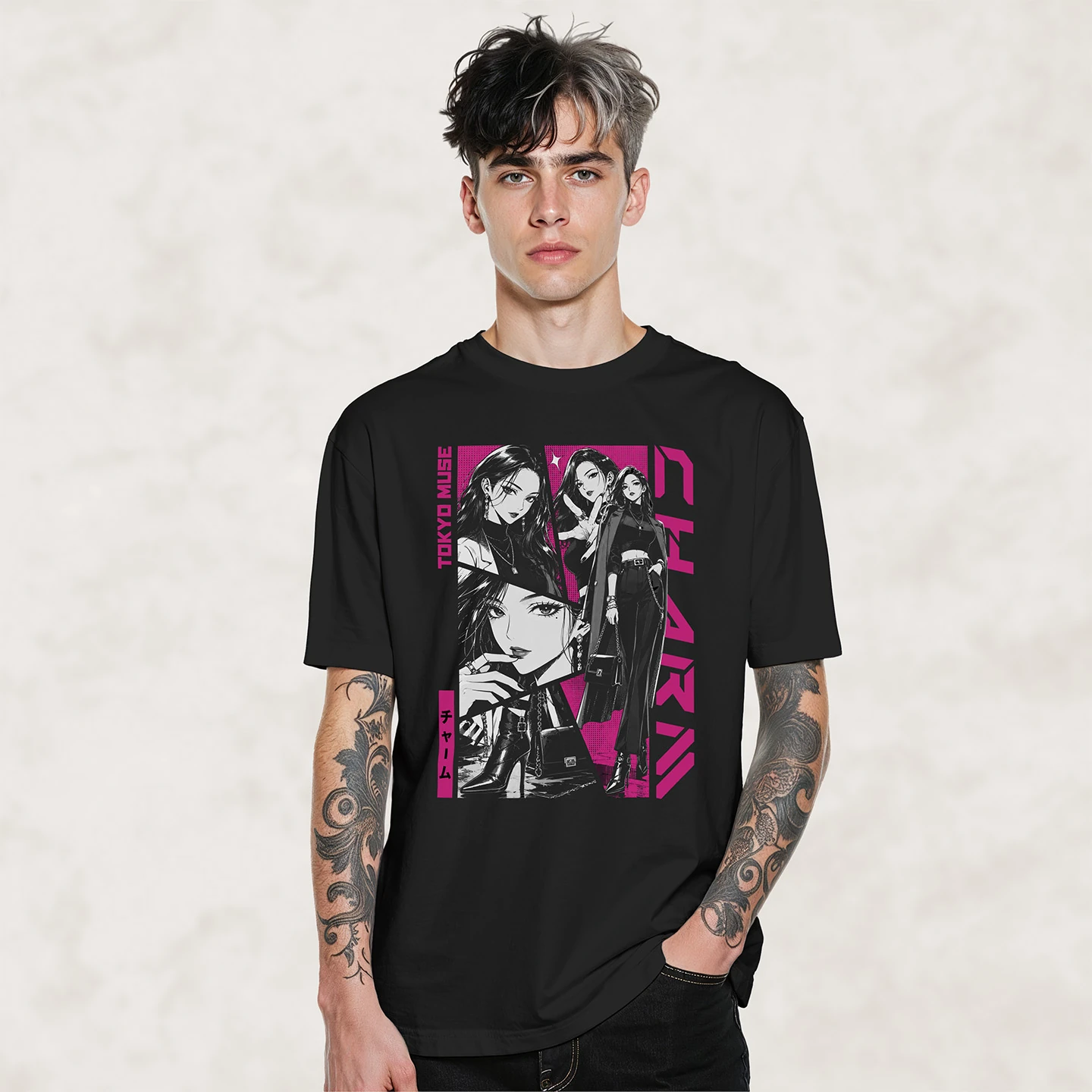 Tokyo Muse Style | Unisex Jersey Short Sleeve Tee - Image 2