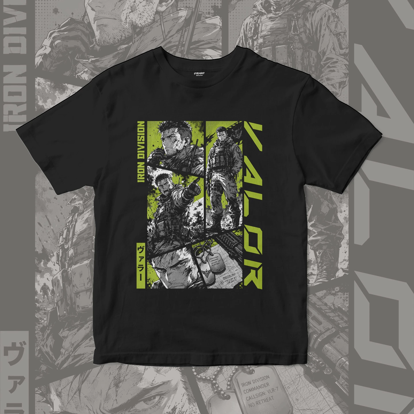 Iron Division Commander | Unisex Jersey Short Sleeve Tee - Image 3
