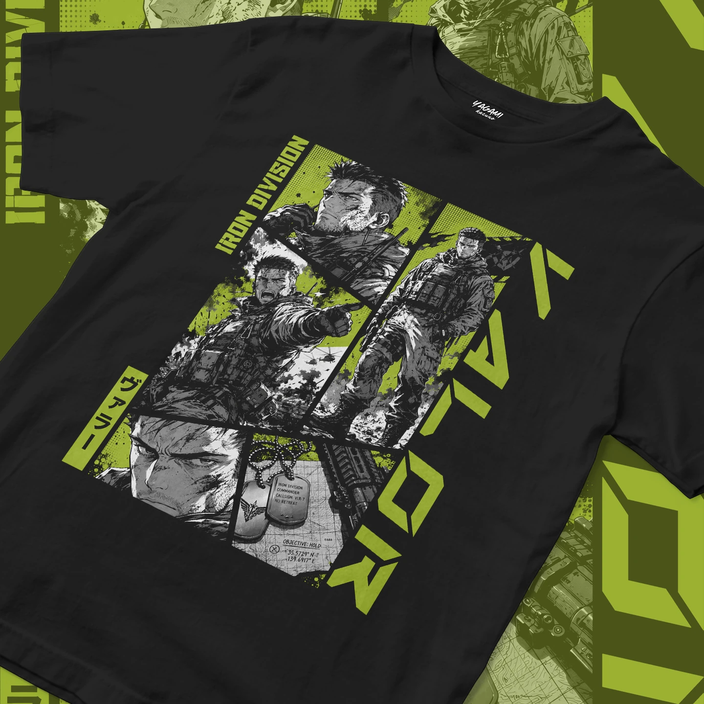 Iron Division Commander | Unisex Jersey Short Sleeve Tee