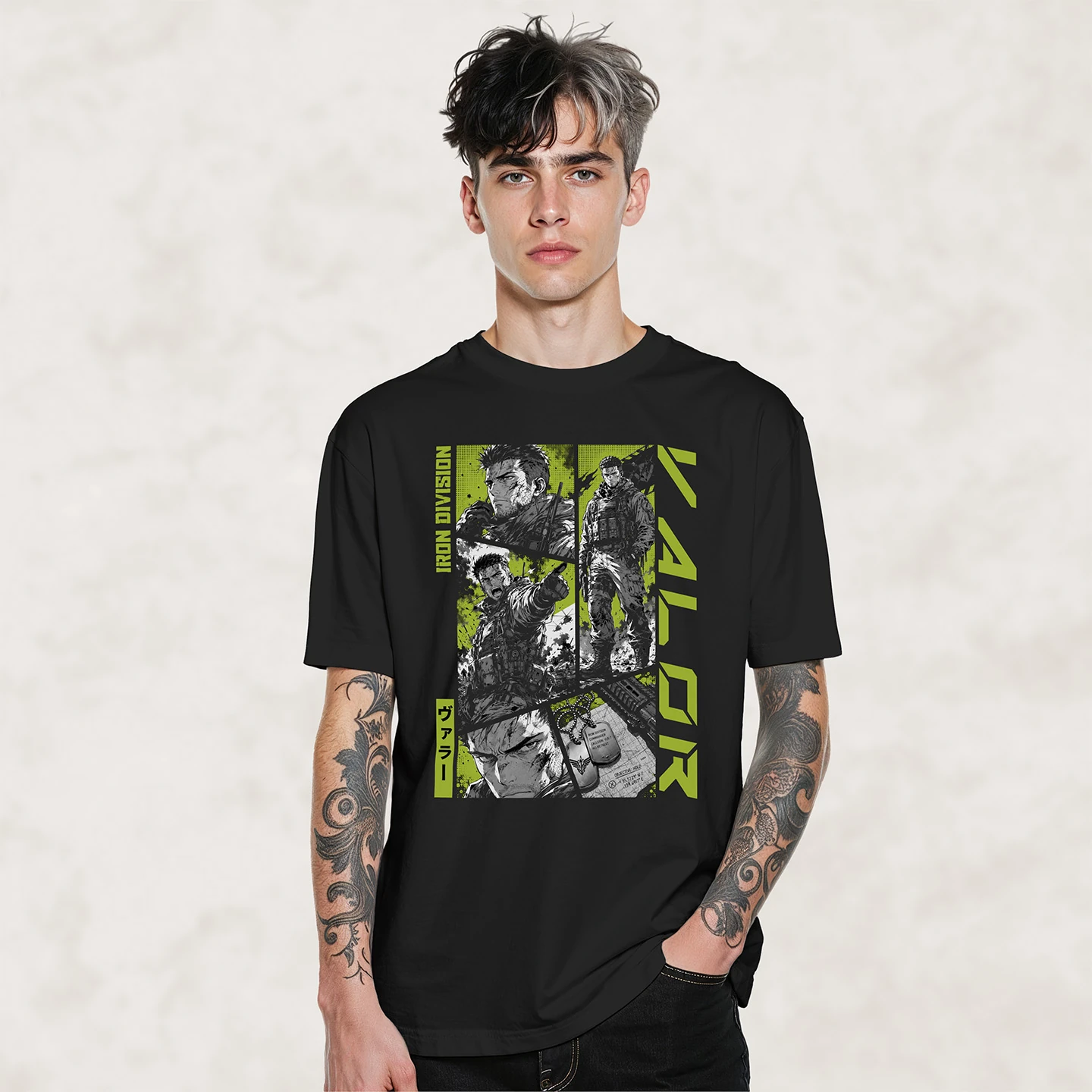 Iron Division Commander | Unisex Jersey Short Sleeve Tee - Image 2