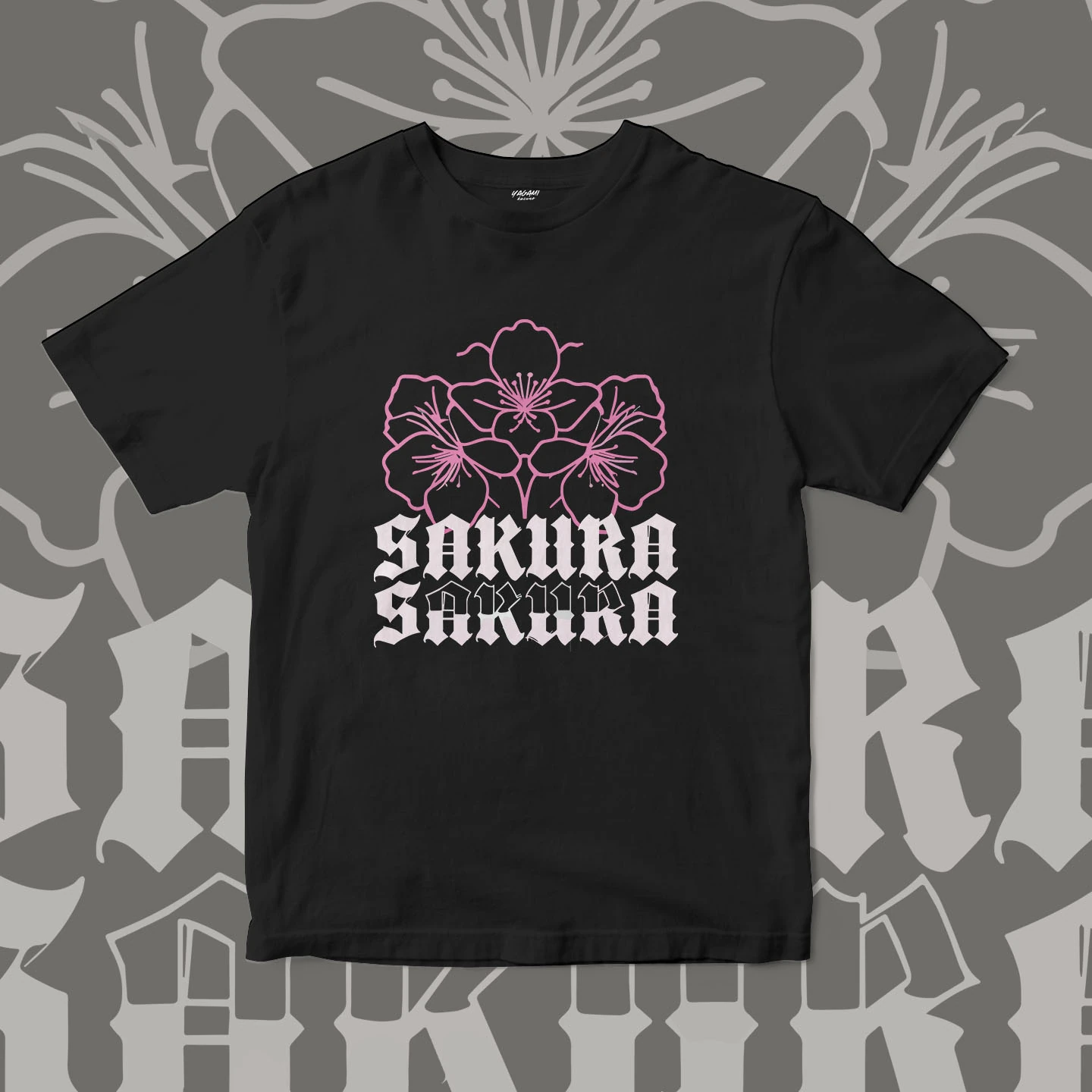Sakura Gothic Bloom | Unisex Jersey Short Sleeve Tee - Image 3