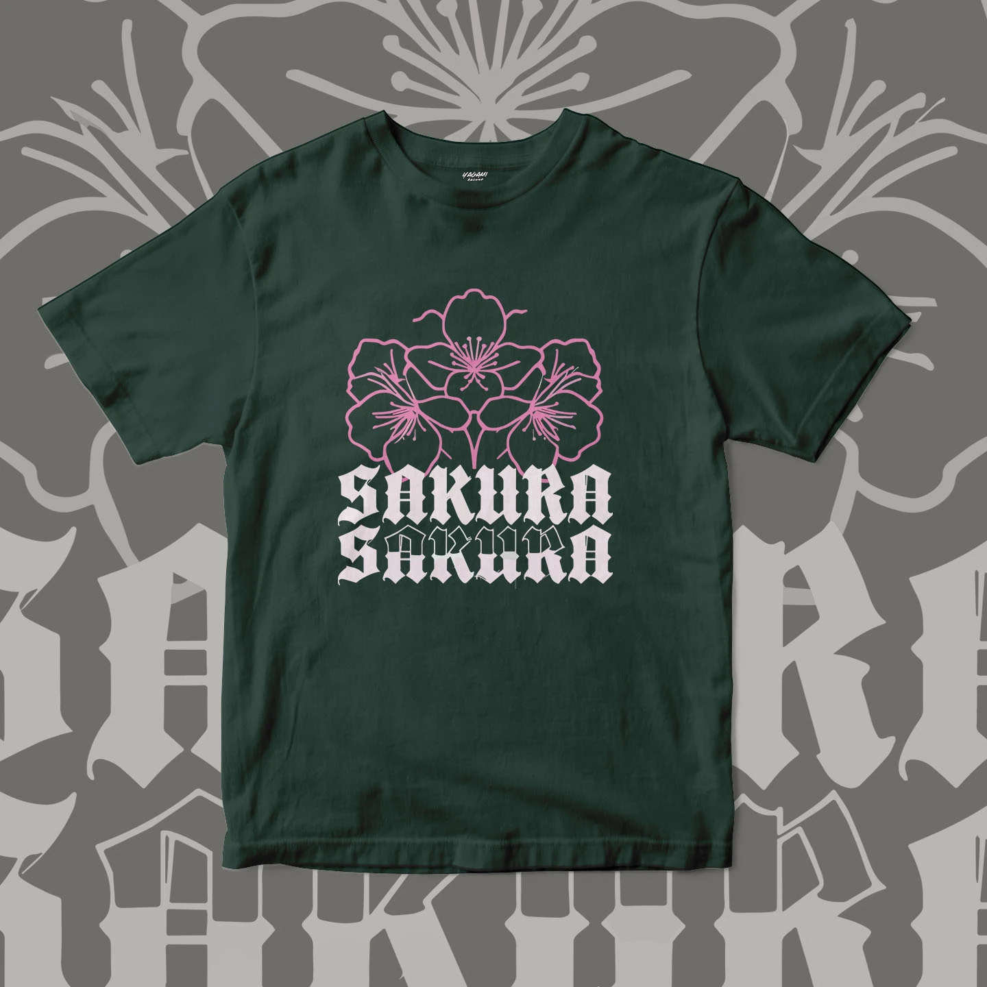 Sakura Gothic Bloom | Unisex Jersey Short Sleeve Tee - Image 8