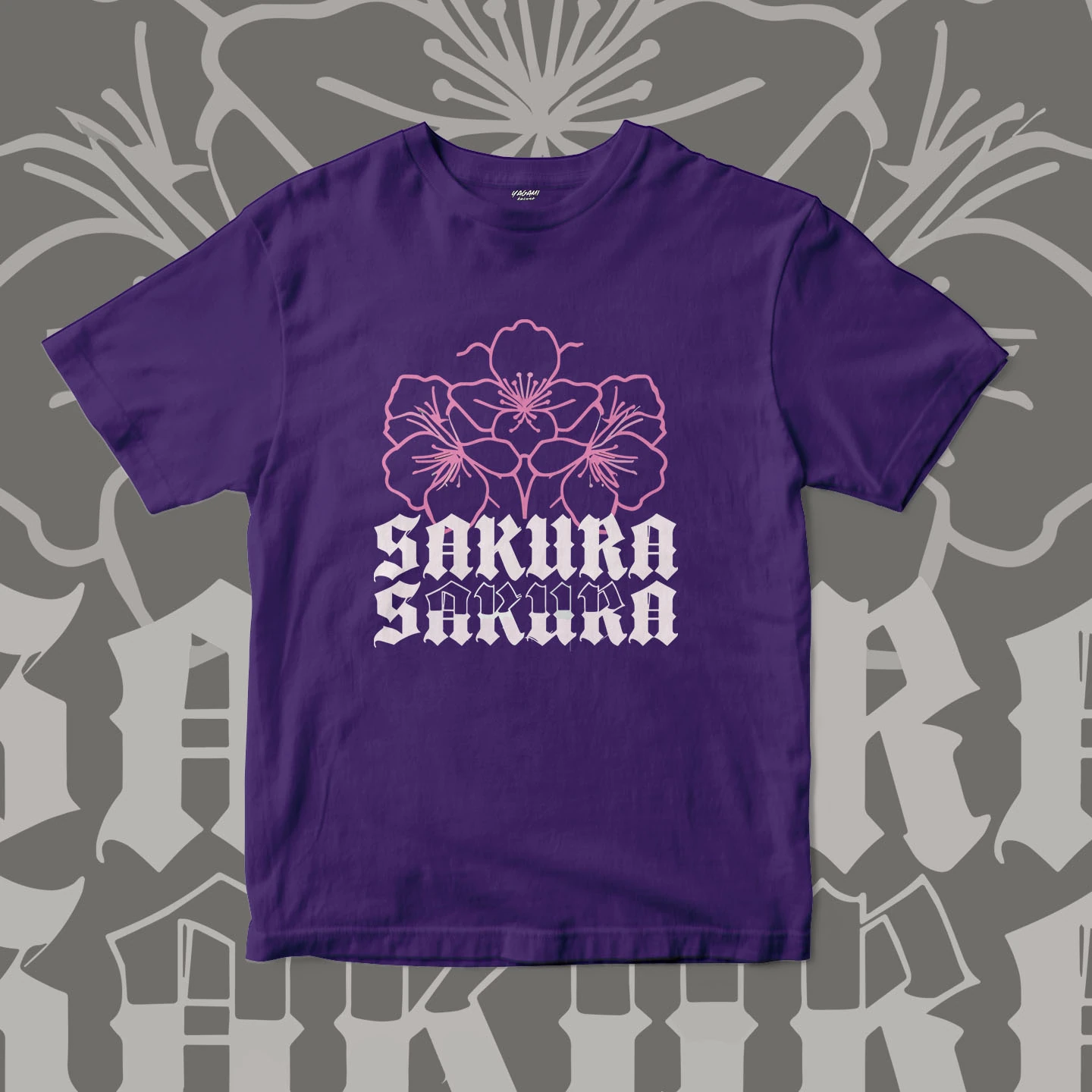 Sakura Gothic Bloom | Unisex Jersey Short Sleeve Tee - Image 5