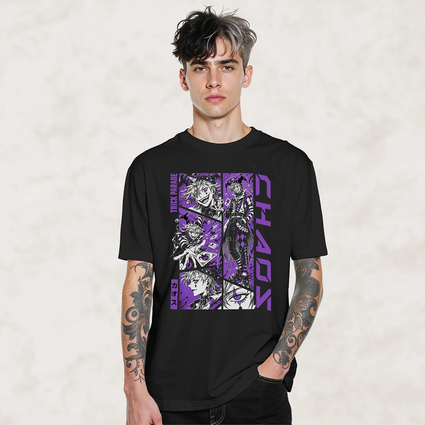 Trick Parade Jester | Unisex Jersey Short Sleeve Tee - Image 2
