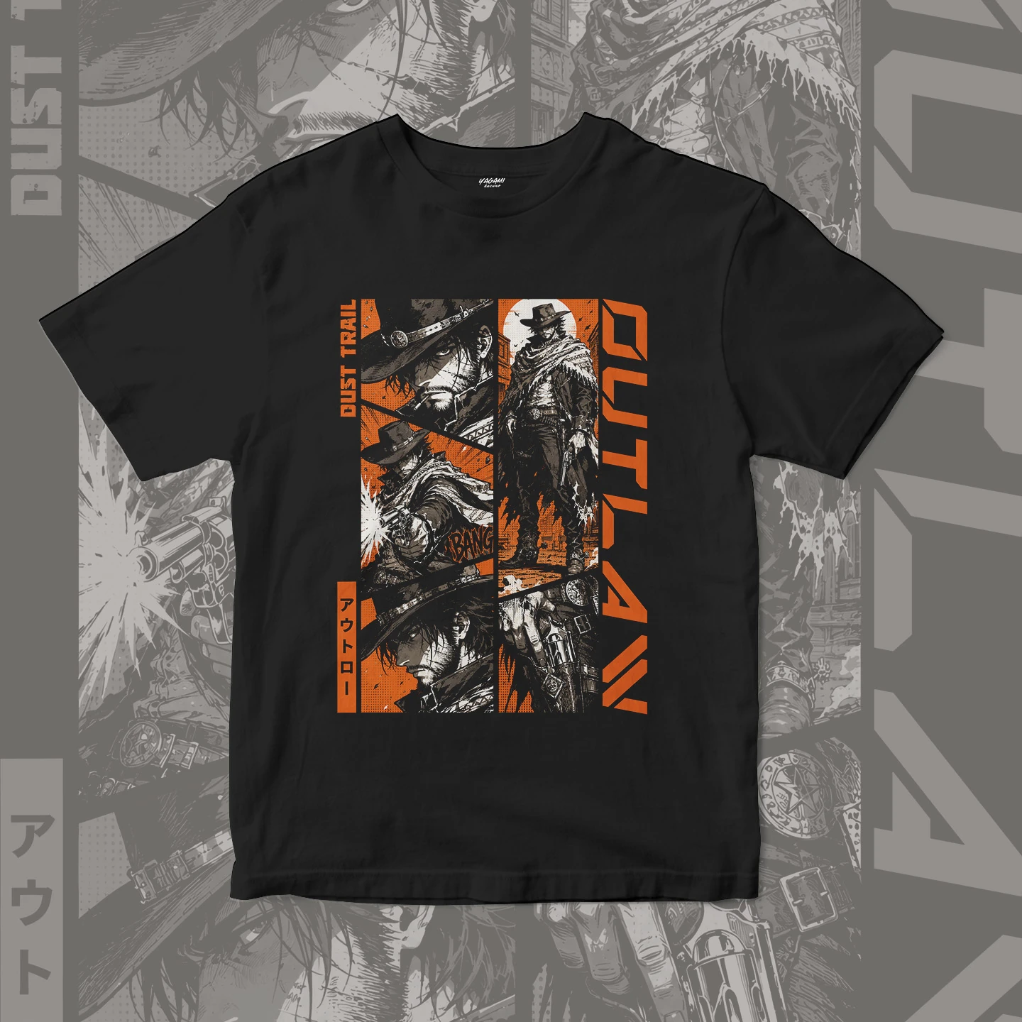 Dust Trail Outlaw | Unisex Jersey Short Sleeve Tee - Image 3