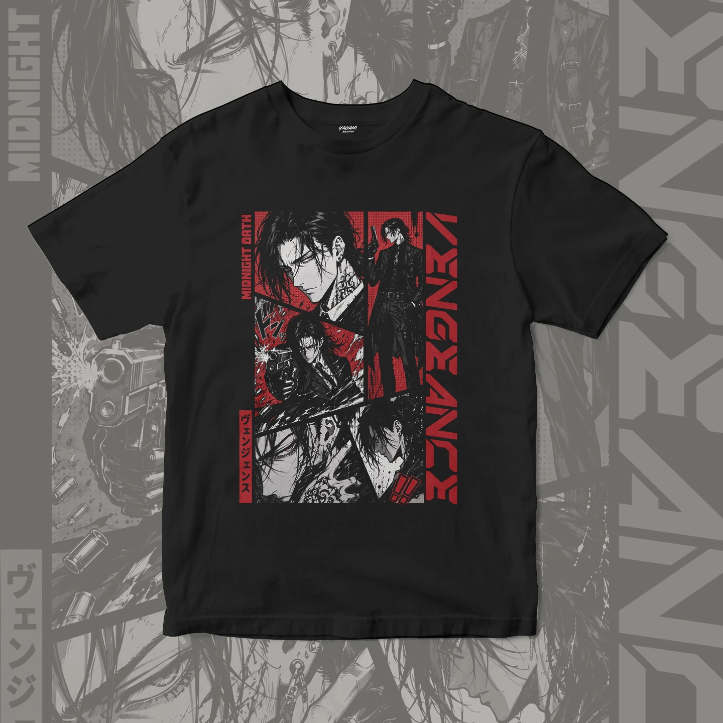 Midnight Oath Assassin | Unisex Jersey Short Sleeve Tee - Image 3