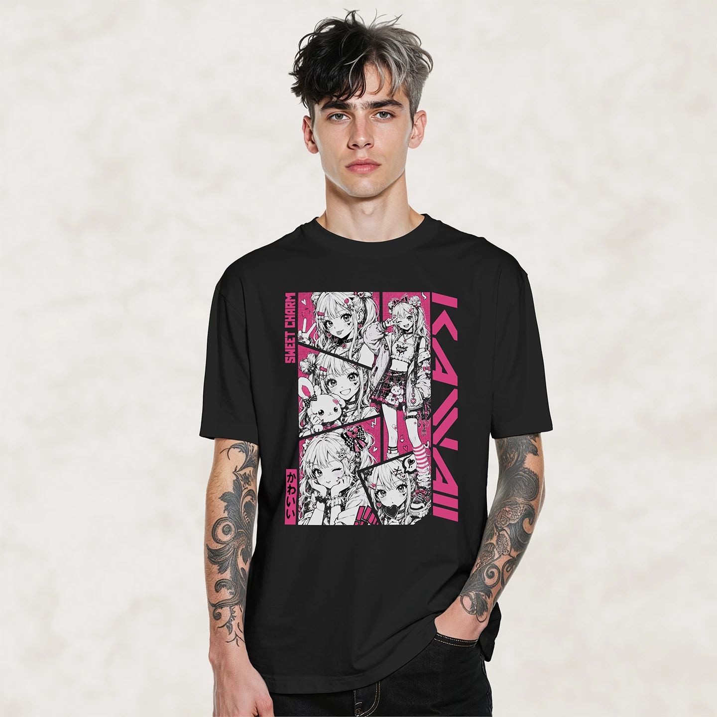 Sweet Charm Kawaii | Unisex Jersey Short Sleeve Tee - Image 2