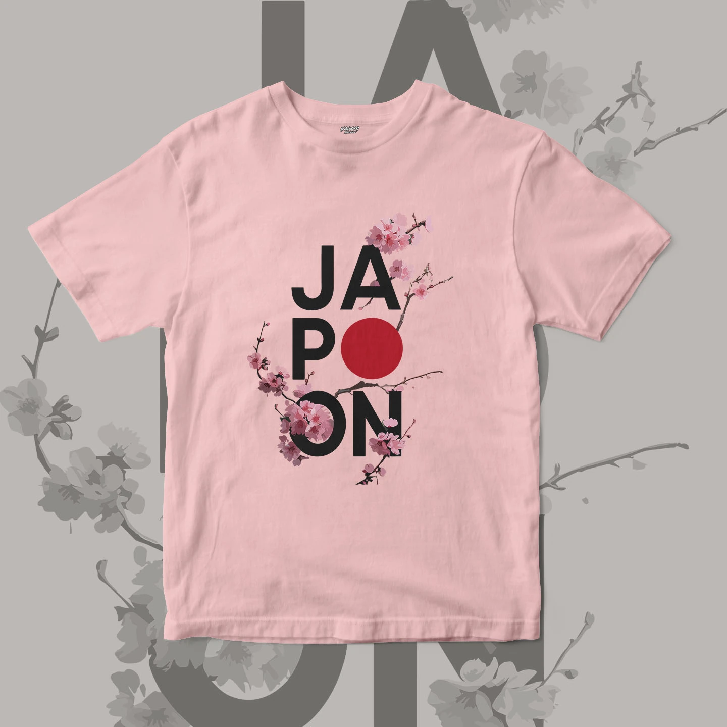 Japan Blossom Sun | Unisex Jersey Short Sleeve Tee - Image 6