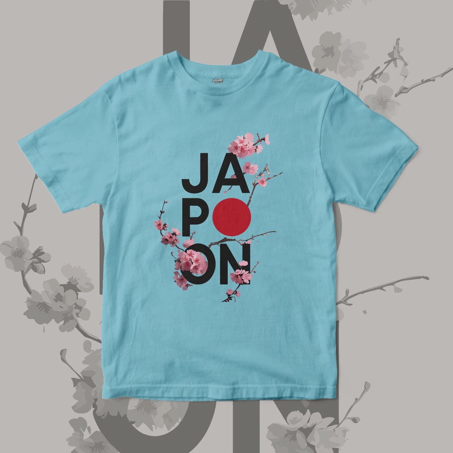 Japan Blossom Sun | Unisex Jersey Short Sleeve Tee - Image 4