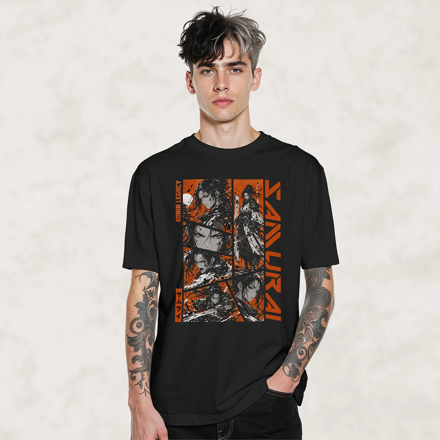 Ronin Legacy Samurai | Unisex Jersey Short Sleeve Tee - Image 2
