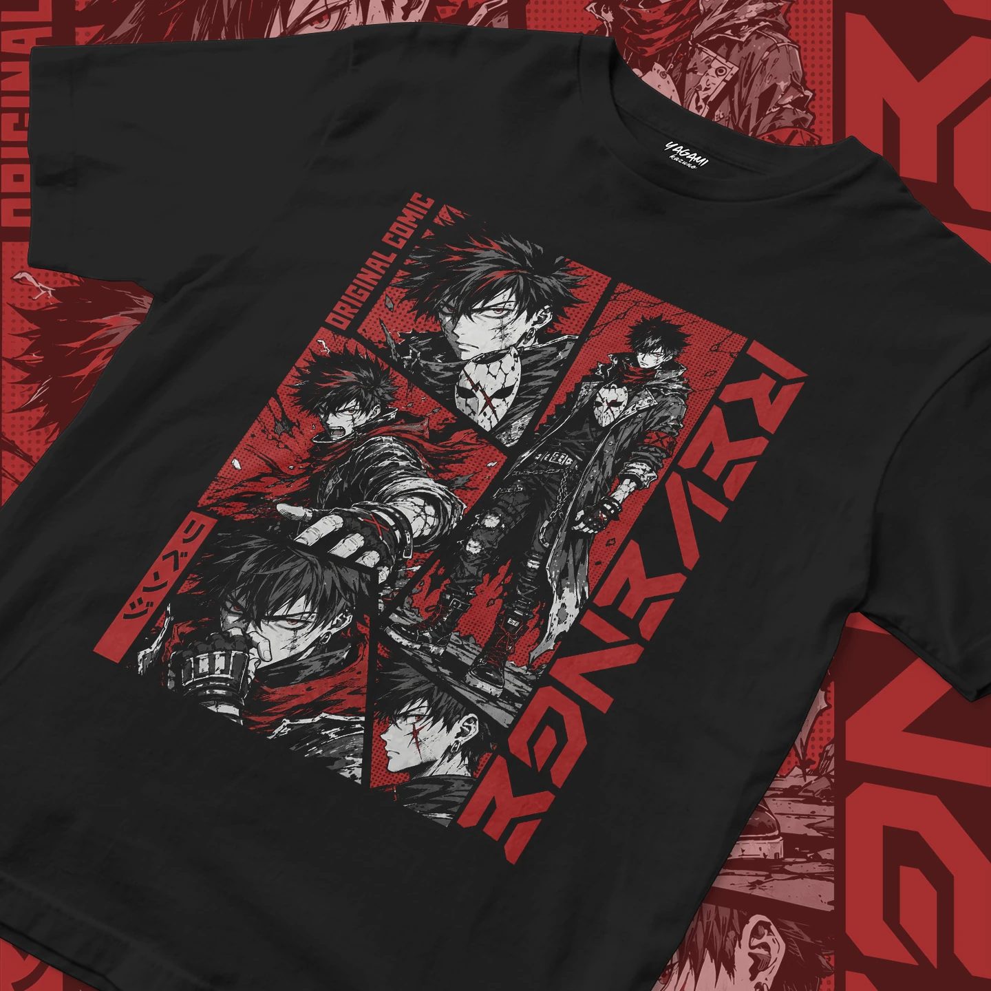 Crimson Comet Fighter | Unisex Jersey Short Sleeve Tee