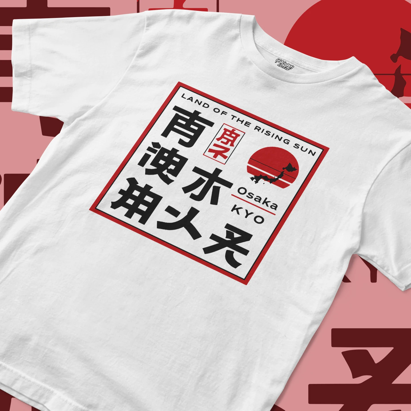 Osaka Kyoto Rising Sun | Unisex Jersey Short Sleeve Tee