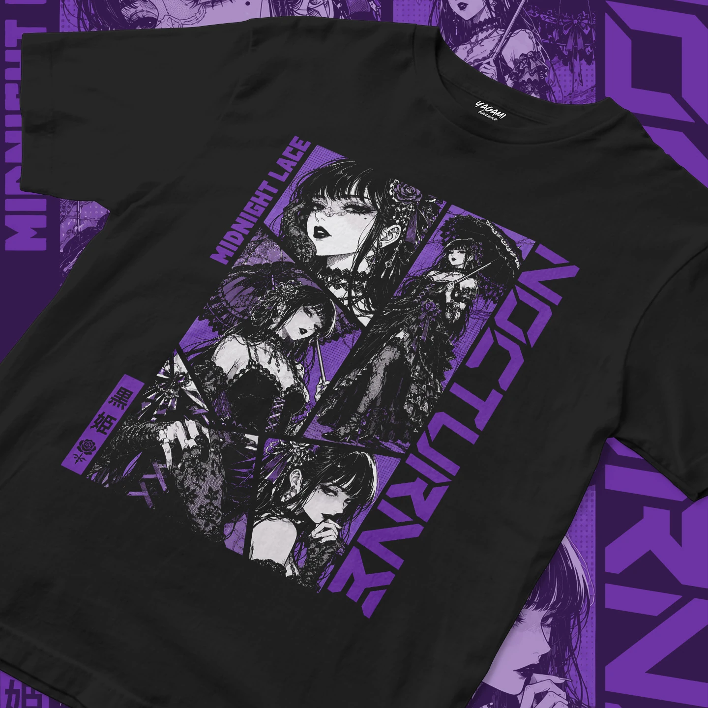 Midnight Lace Gothic | Unisex Jersey Short Sleeve Tee