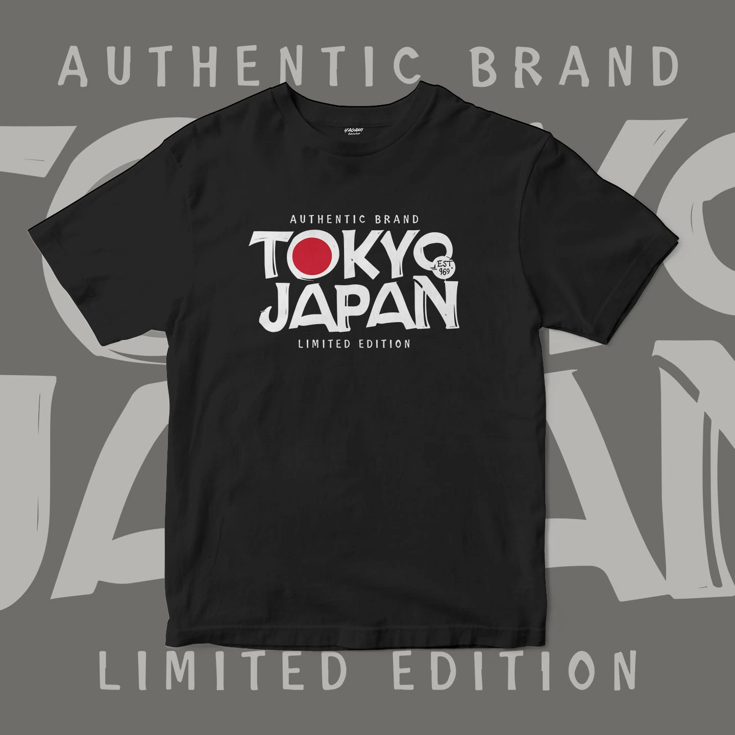 Tokyo Japan Authentic | Unisex Jersey Short Sleeve Tee - Image 3