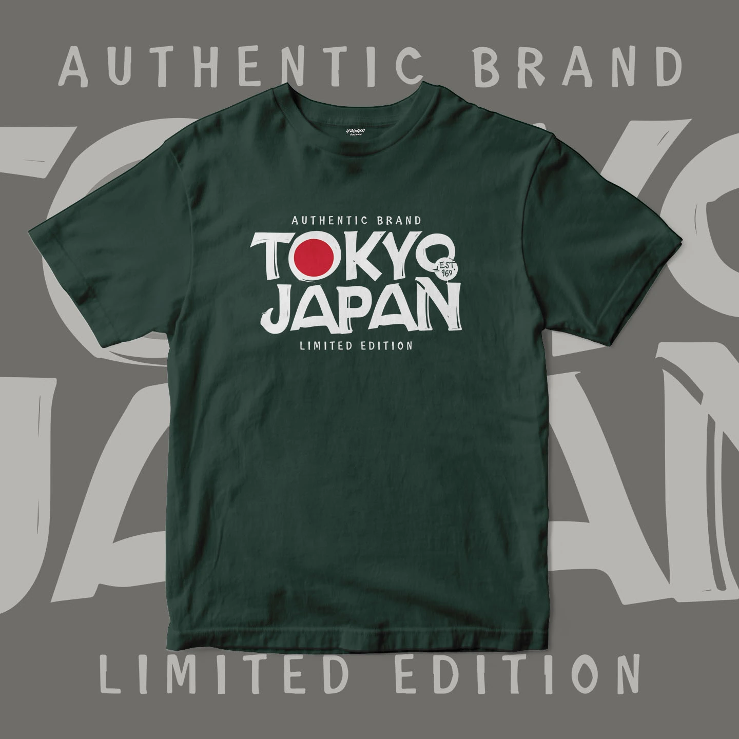 Tokyo Japan Authentic | Unisex Jersey Short Sleeve Tee - Image 9