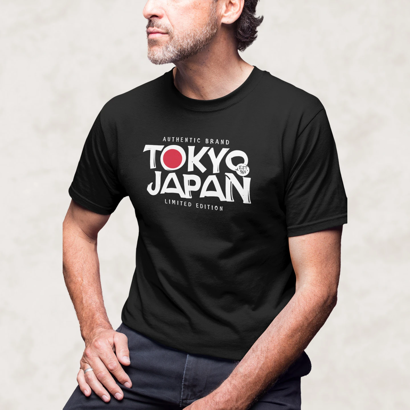 Tokyo Japan Authentic | Unisex Jersey Short Sleeve Tee - Image 2