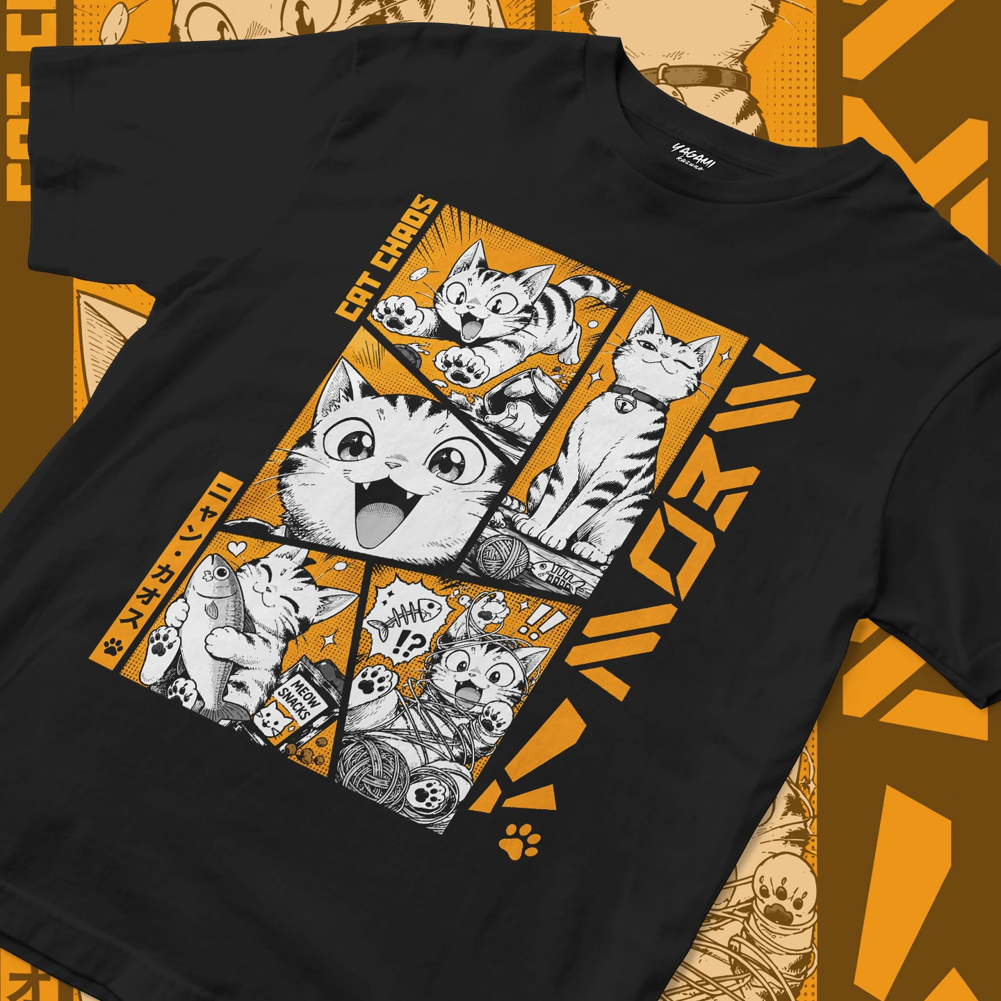 Cat Chaos Mischief | Unisex Jersey Short Sleeve Tee
