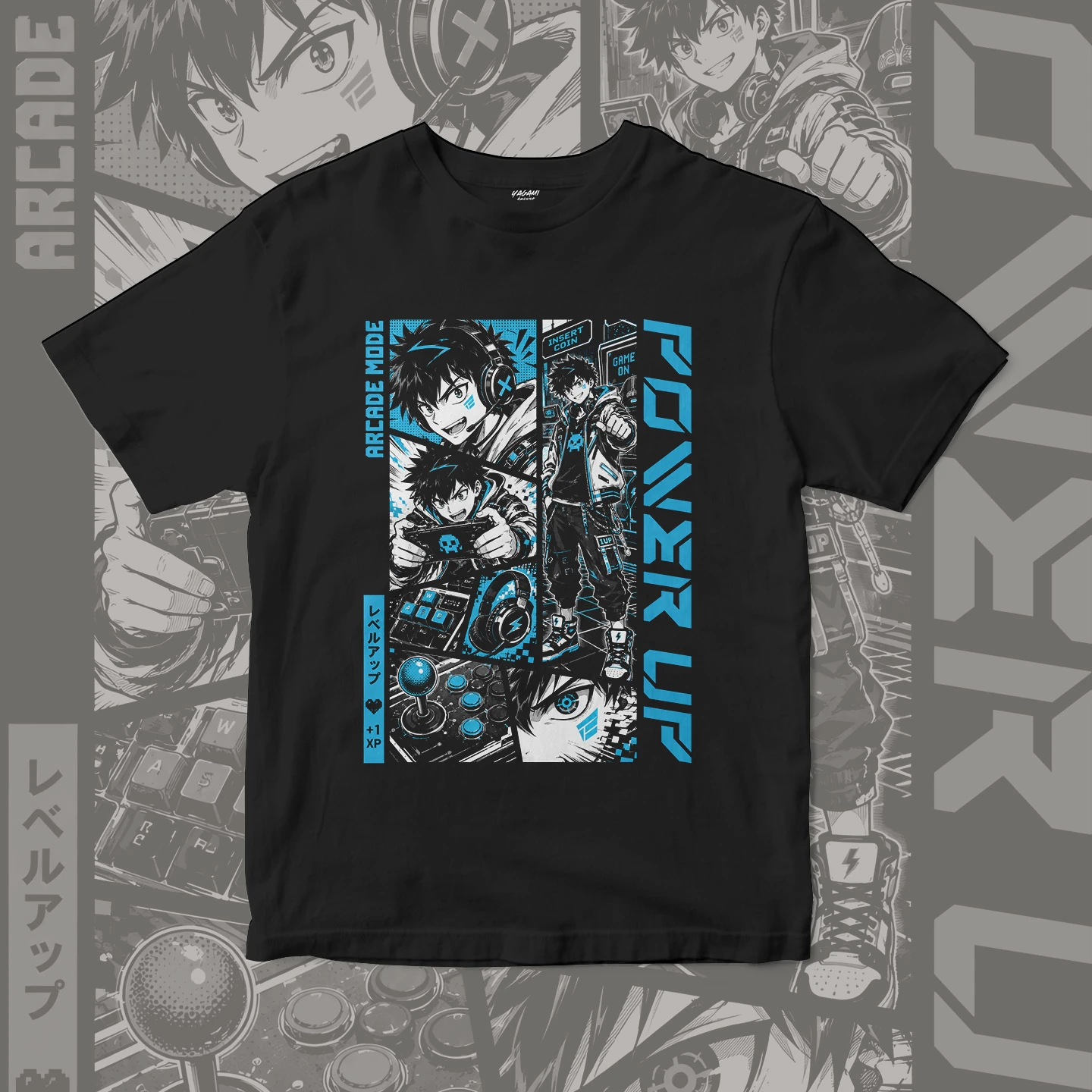 Arcade Mode Gamer | Unisex Jersey Short Sleeve Tee - Image 3