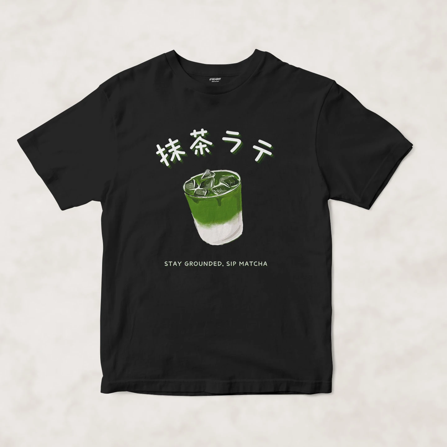 Matcha Latte Grounded | Unisex Jersey Short Sleeve Tee - Image 3