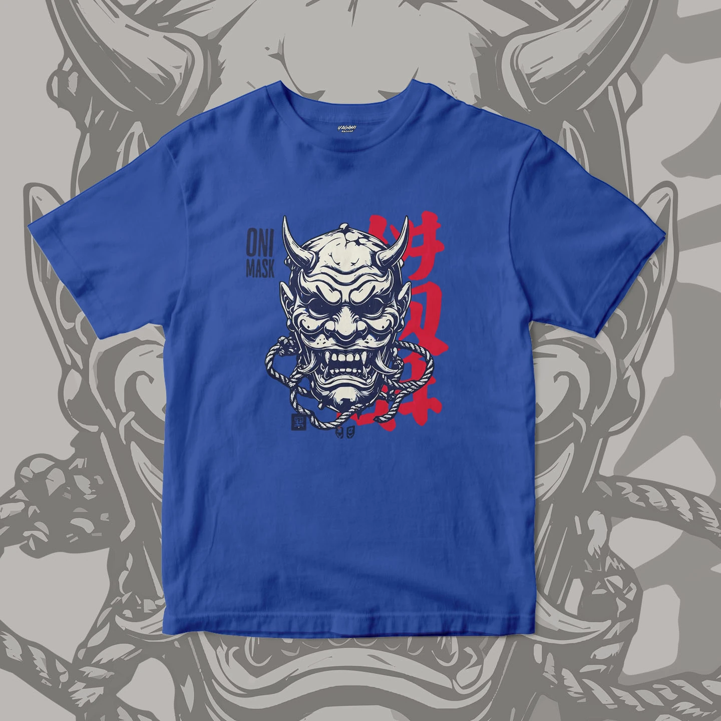 Oni Rope Guardian | Unisex Jersey Short Sleeve Tee - Image 4