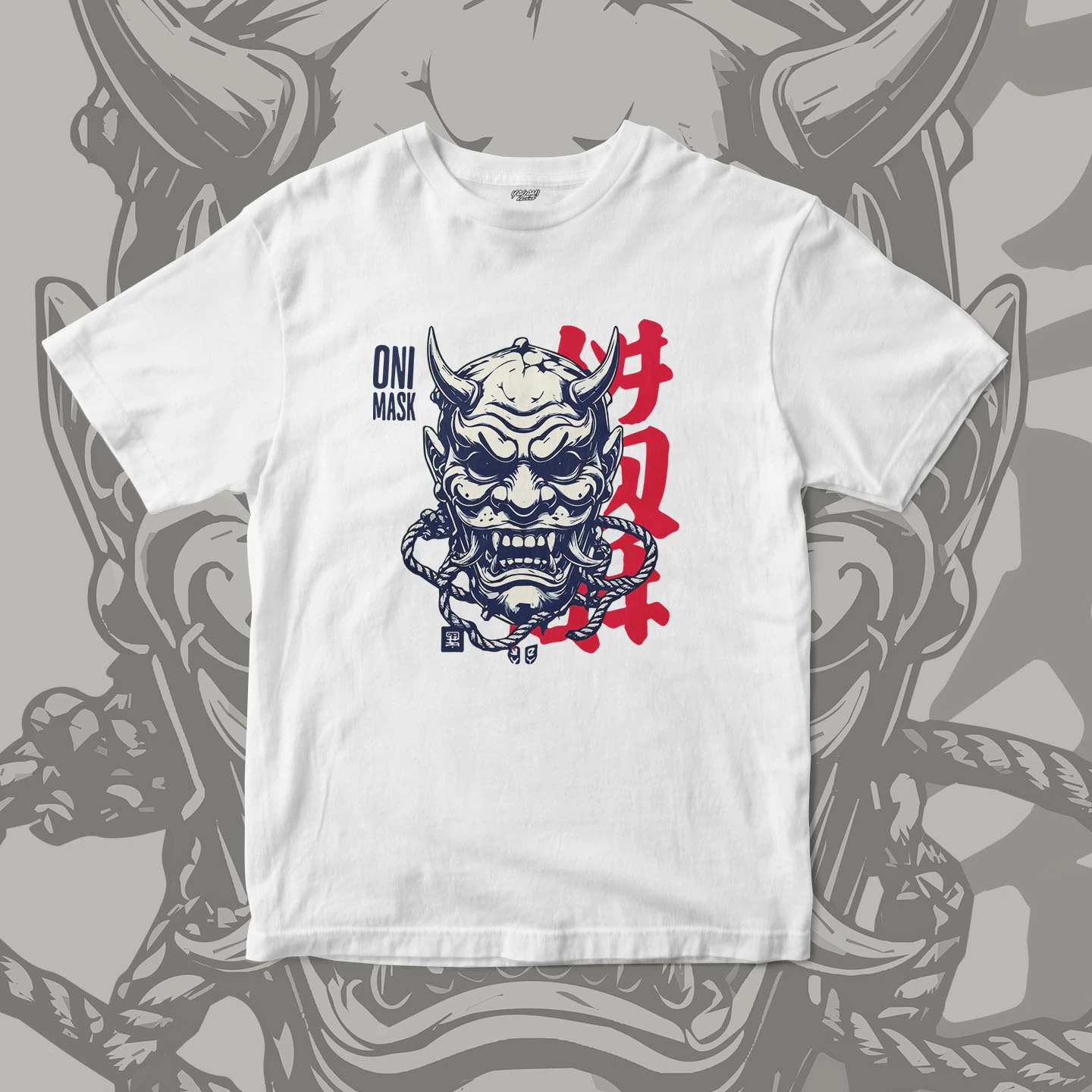 Oni Rope Guardian | Unisex Jersey Short Sleeve Tee - Image 3