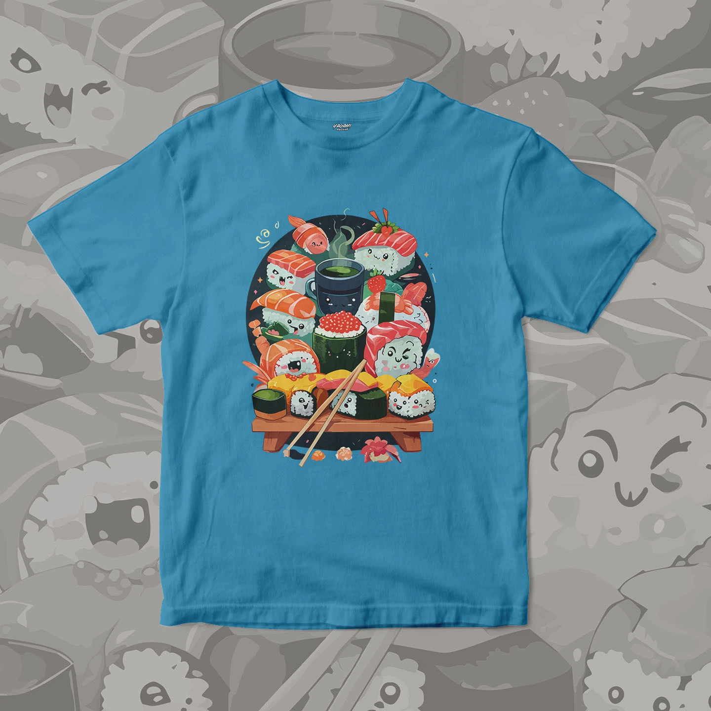 Kawaii Sushi Party | Unisex Jersey Short Sleeve Tee - Image 15