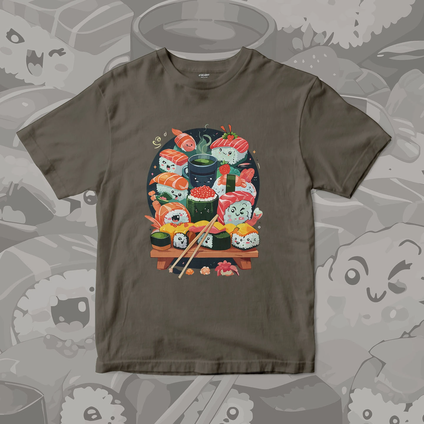 Kawaii Sushi Party | Unisex Jersey Short Sleeve Tee - Image 14