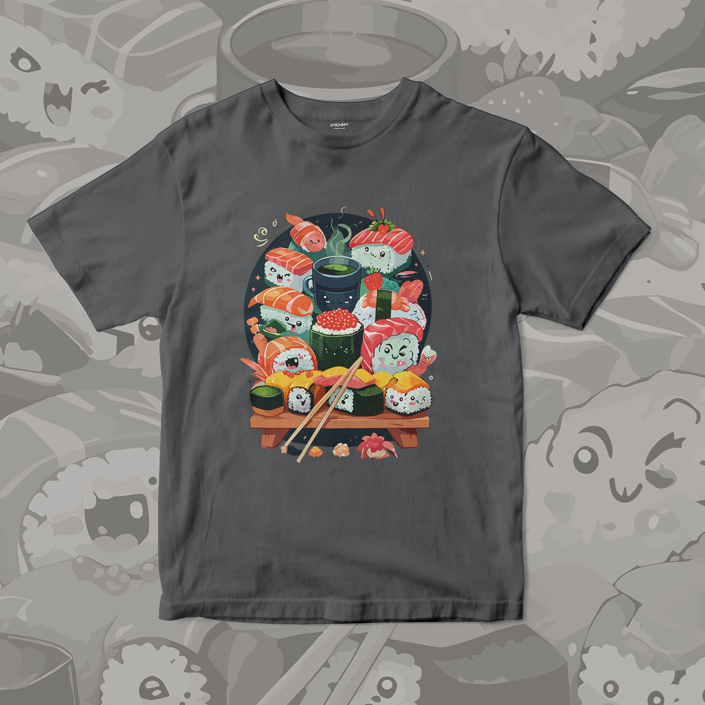 Kawaii Sushi Party | Unisex Jersey Short Sleeve Tee - Image 13
