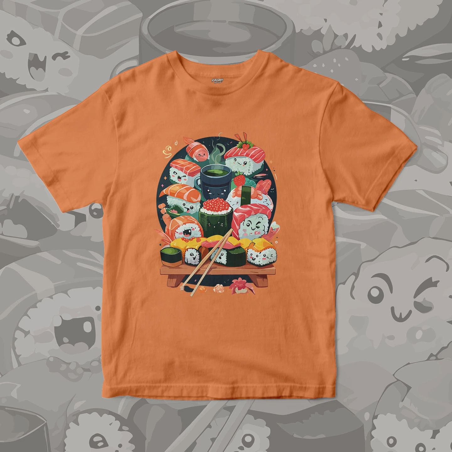 Kawaii Sushi Party | Unisex Jersey Short Sleeve Tee - Image 11