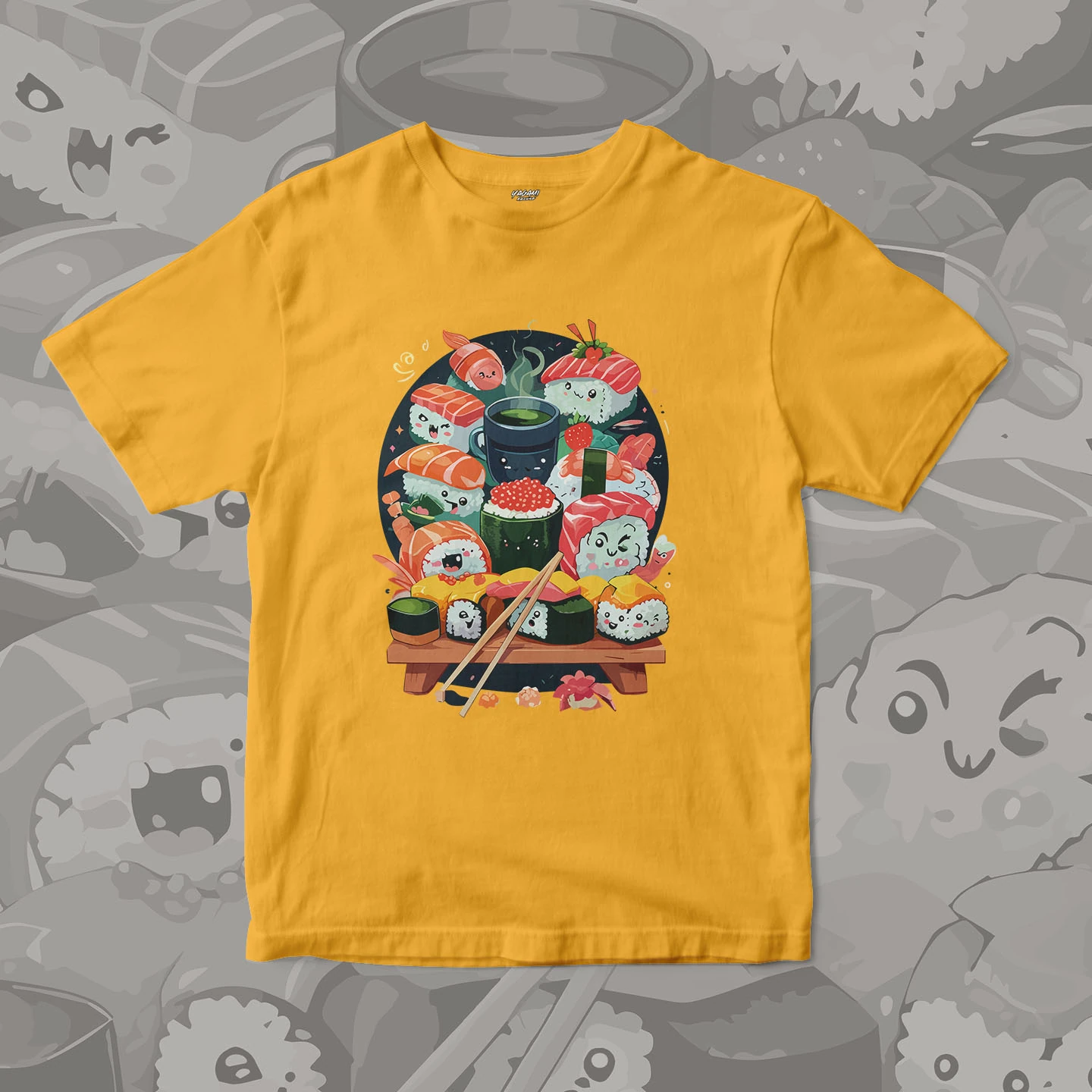 Kawaii Sushi Party | Unisex Jersey Short Sleeve Tee - Image 10