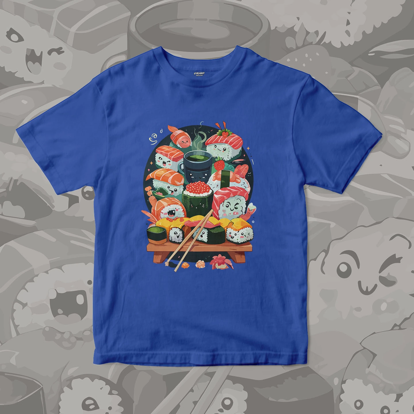 Kawaii Sushi Party | Unisex Jersey Short Sleeve Tee - Image 4