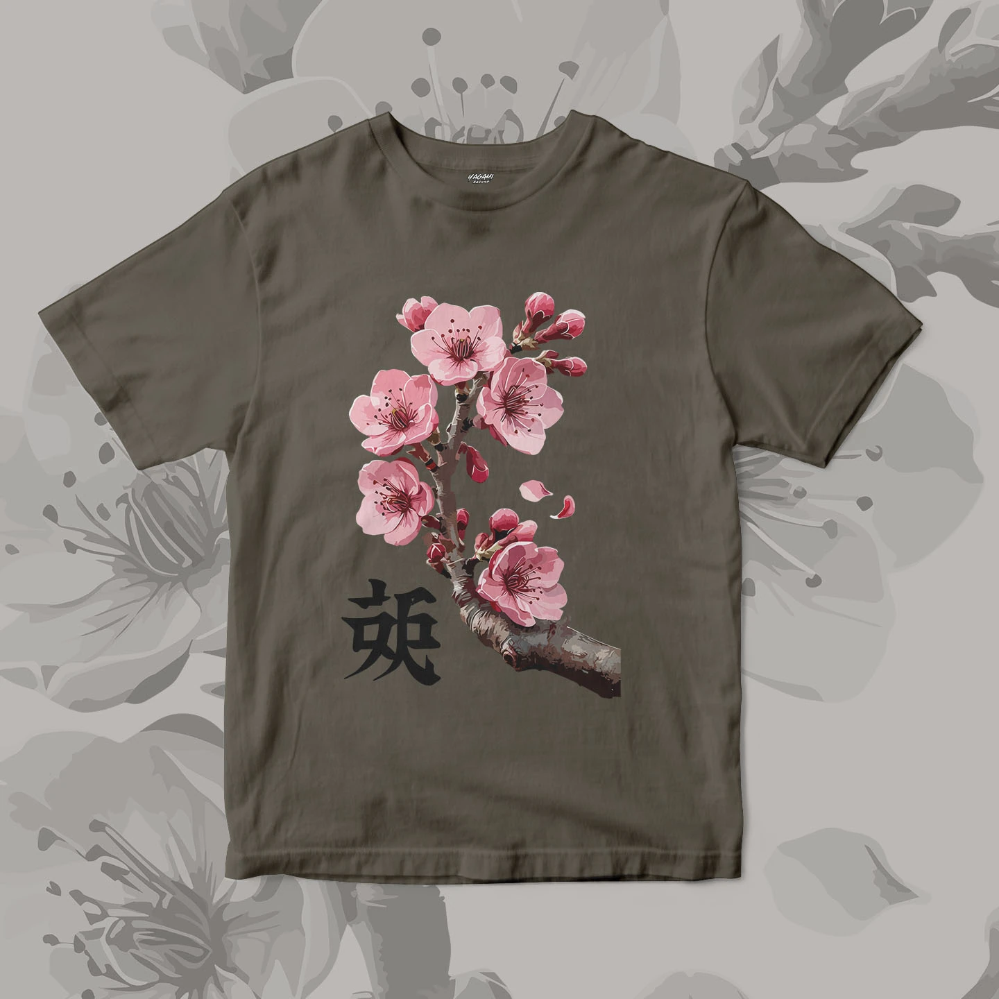 Sakura Branch Bloom | Unisex Jersey Short Sleeve Tee - Image 14