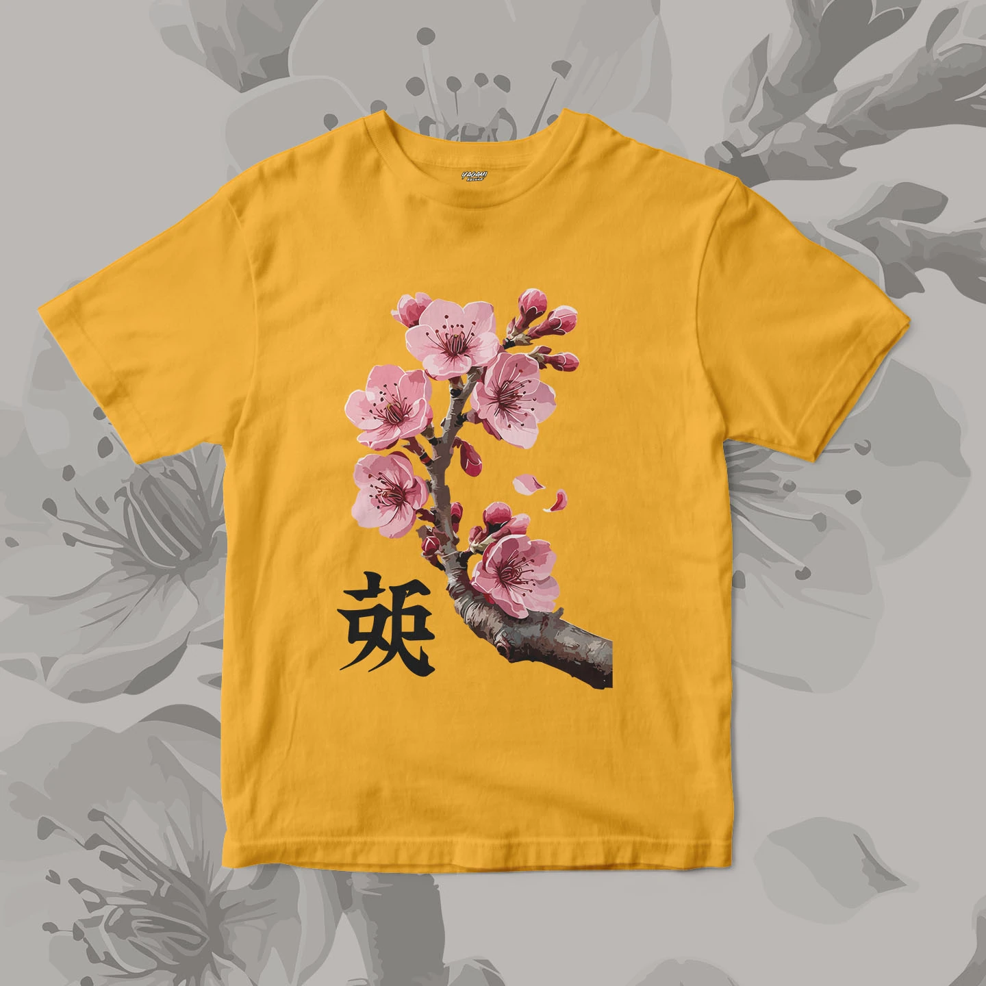 Sakura Branch Bloom | Unisex Jersey Short Sleeve Tee - Image 11