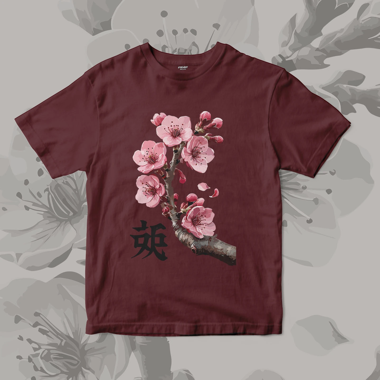 Sakura Branch Bloom | Unisex Jersey Short Sleeve Tee - Image 9