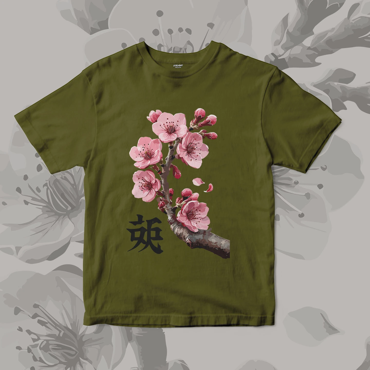 Sakura Branch Bloom | Unisex Jersey Short Sleeve Tee - Image 7