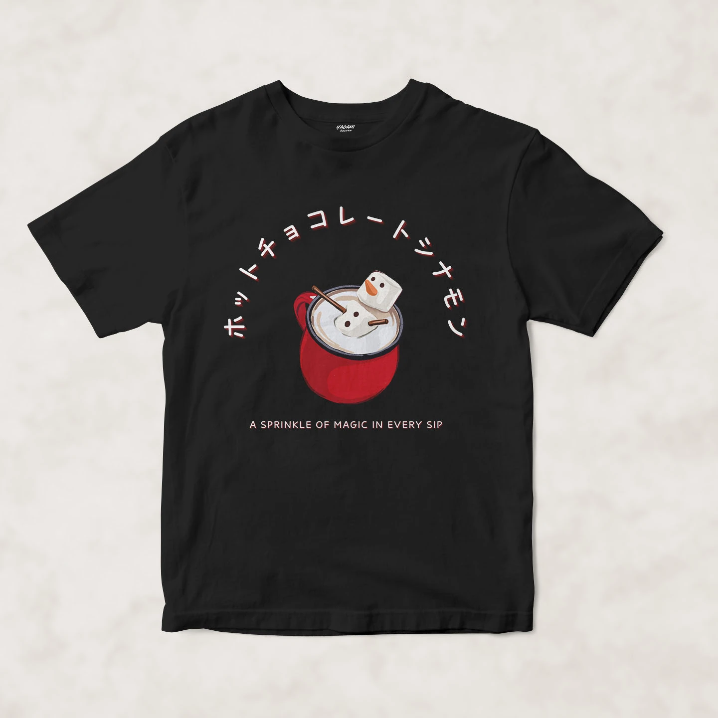 Marshmallow Cocoa Magic | Unisex Jersey Short Sleeve Tee - Image 3