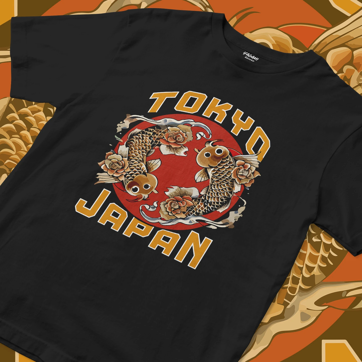 Tokyo Koi Circle | Unisex Jersey Short Sleeve Tee