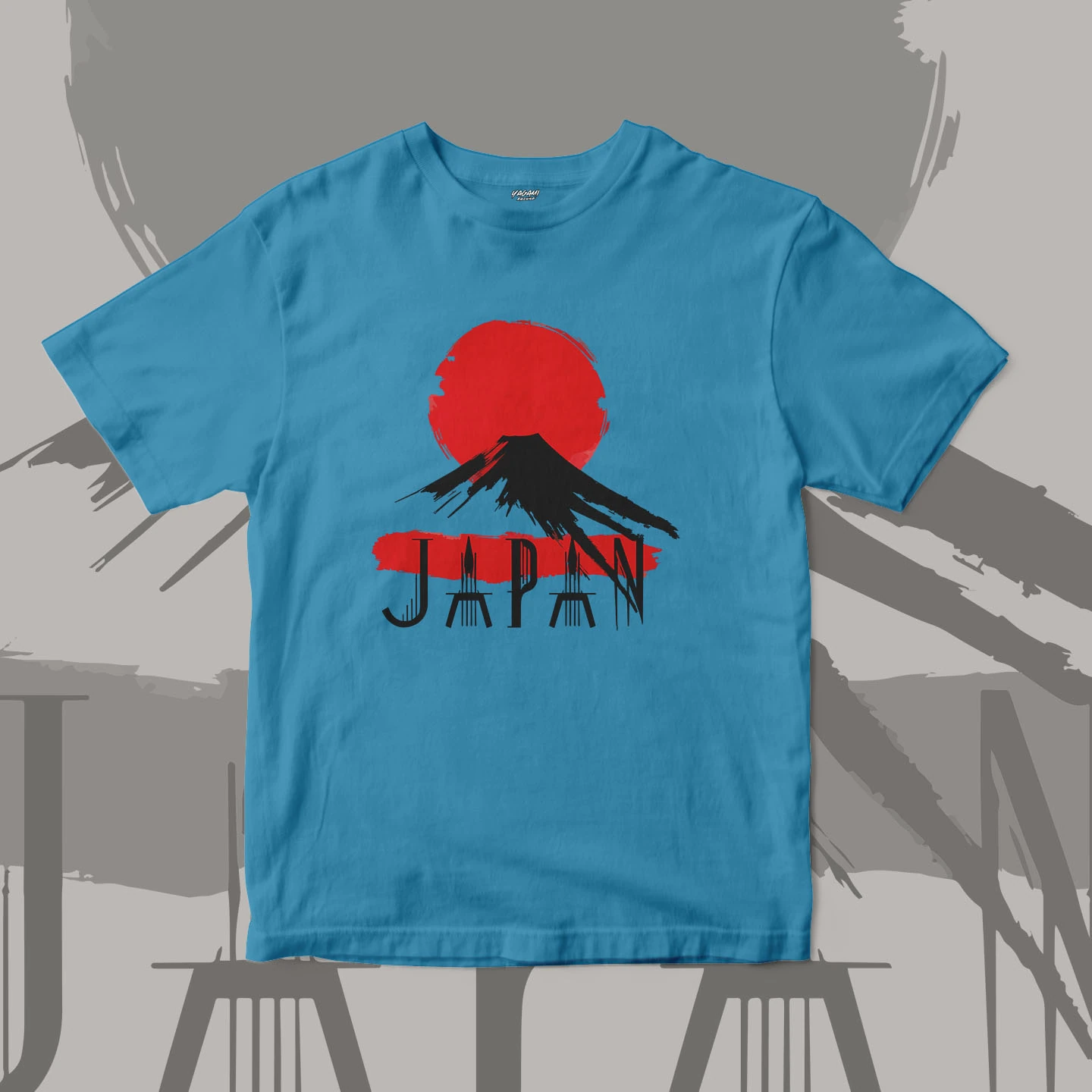 Fuji Red Sun | Unisex Jersey Short Sleeve Tee - Image 15
