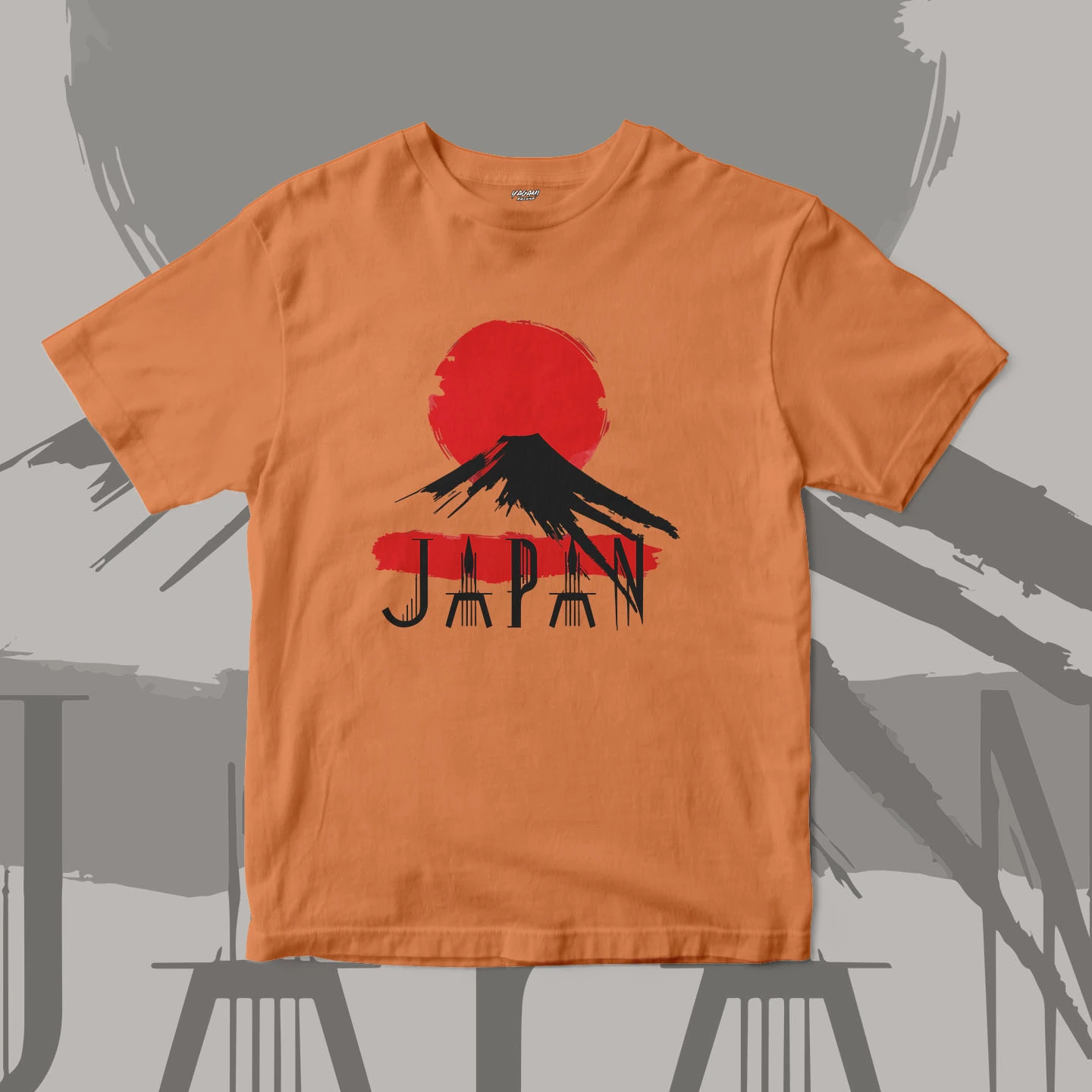 Fuji Red Sun | Unisex Jersey Short Sleeve Tee - Image 12