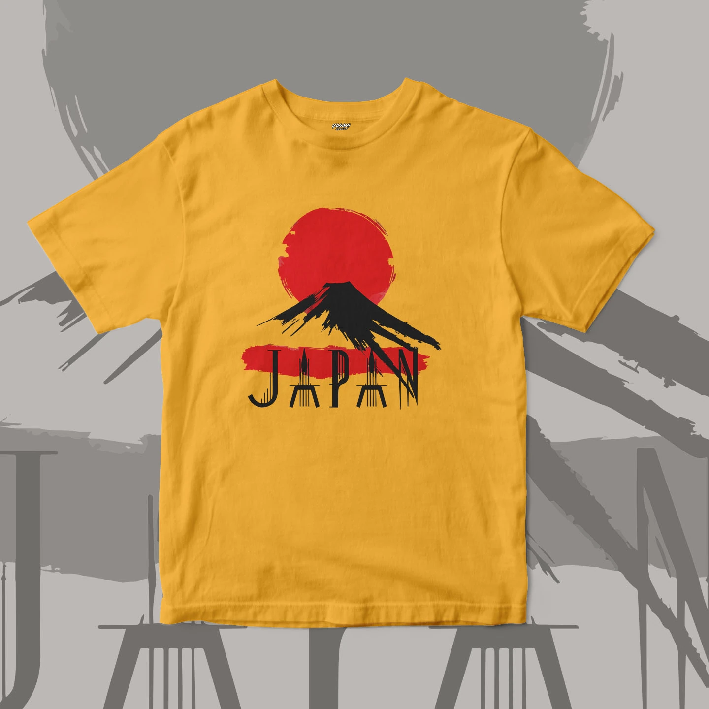 Fuji Red Sun | Unisex Jersey Short Sleeve Tee - Image 11