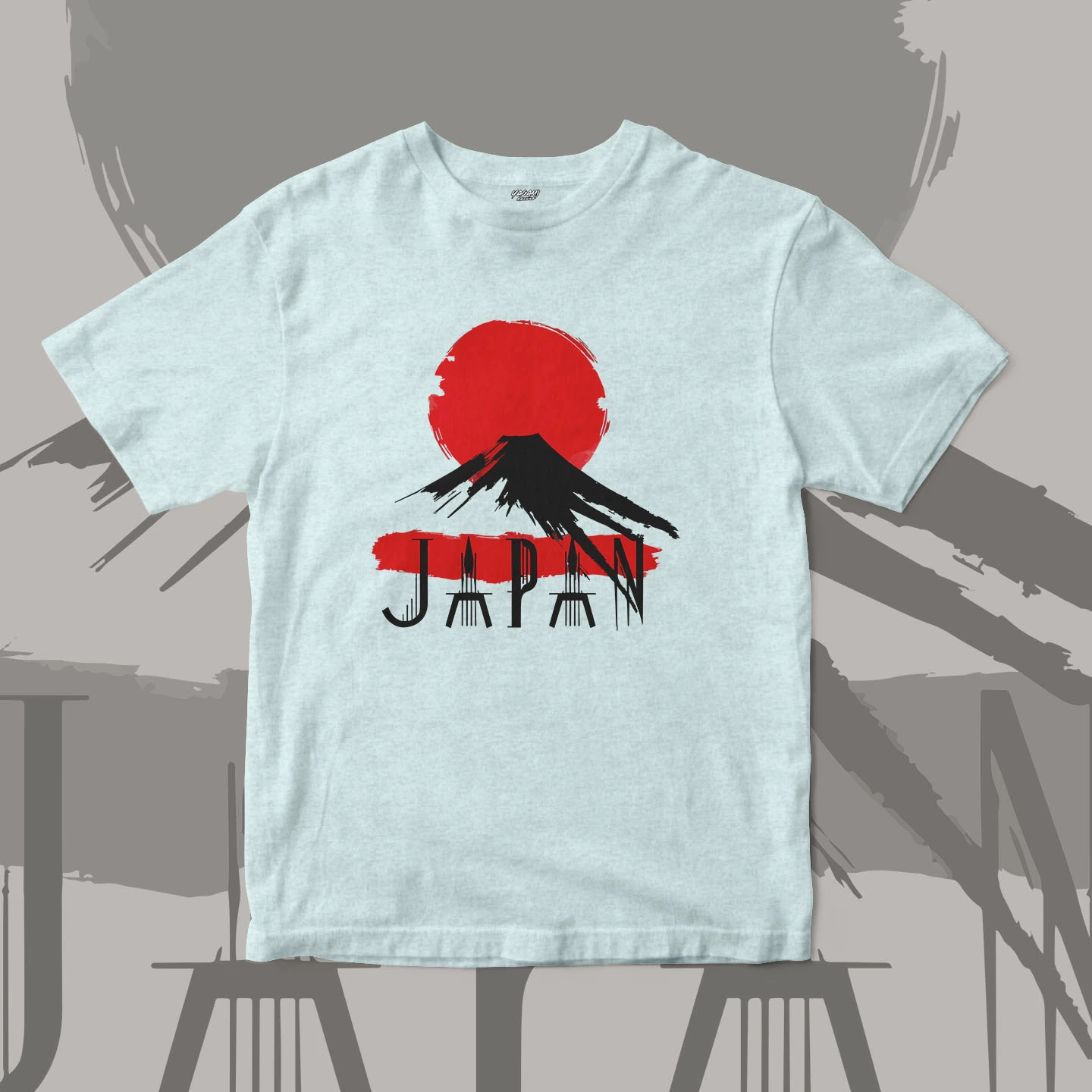Fuji Red Sun | Unisex Jersey Short Sleeve Tee - Image 10