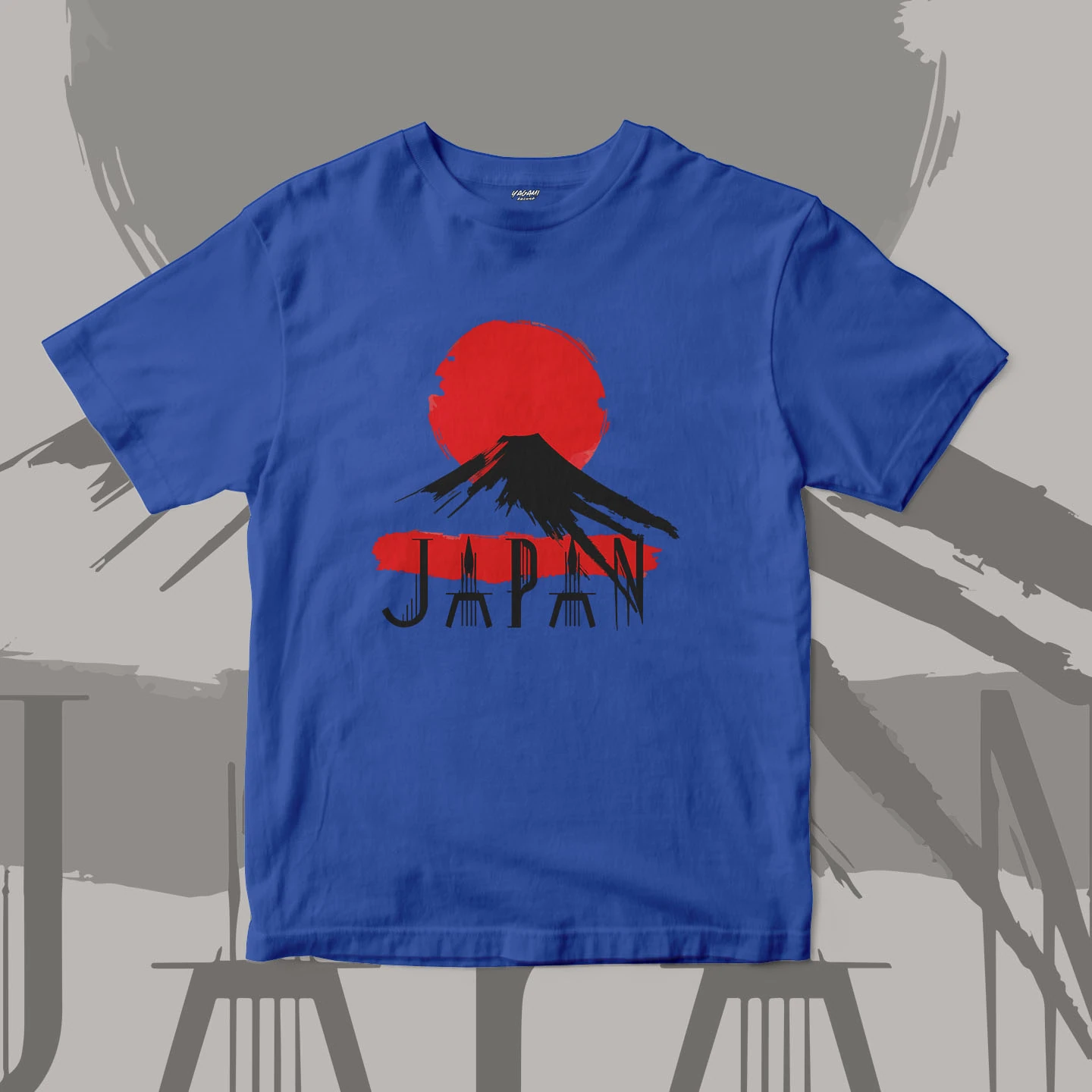 Fuji Red Sun | Unisex Jersey Short Sleeve Tee - Image 4