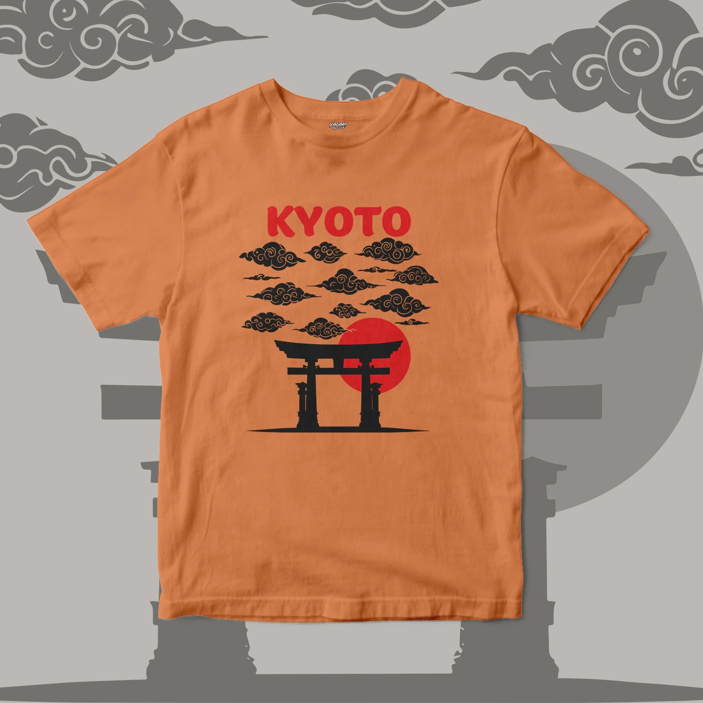 Kyoto Torii Sunset | Unisex Jersey Short Sleeve Tee - Image 12