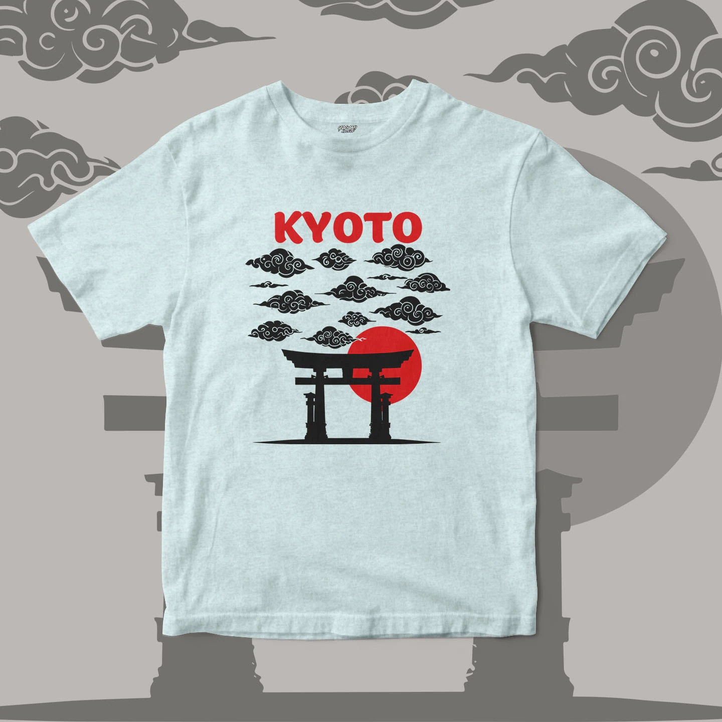 Kyoto Torii Sunset | Unisex Jersey Short Sleeve Tee - Image 10