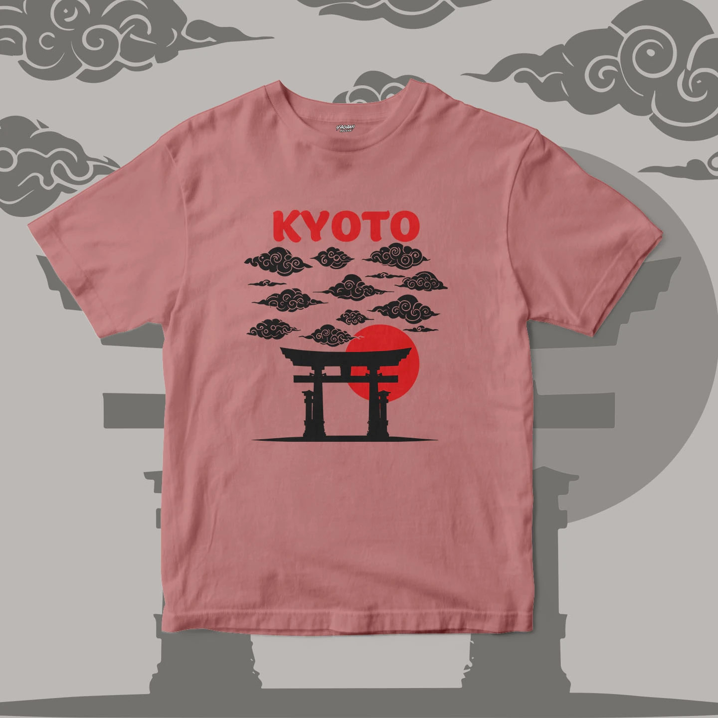 Kyoto Torii Sunset | Unisex Jersey Short Sleeve Tee - Image 8