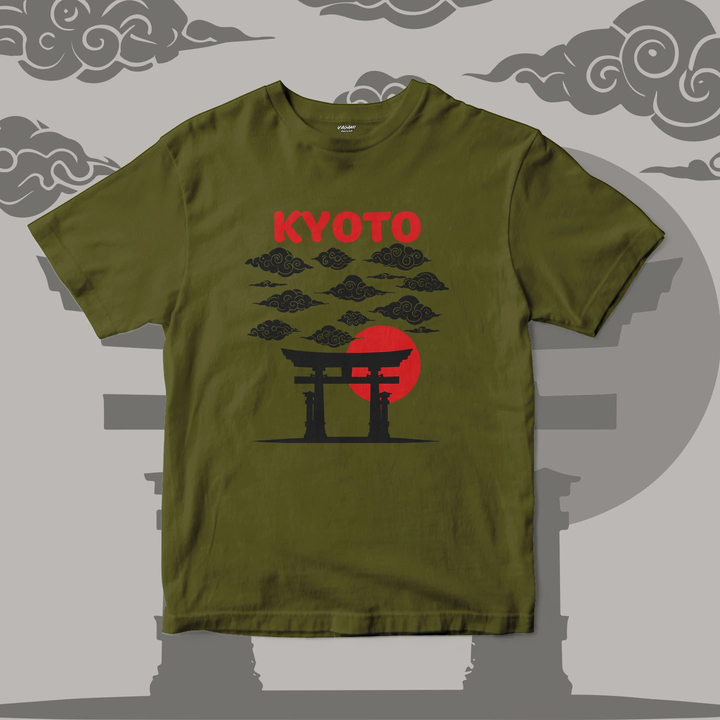 Kyoto Torii Sunset | Unisex Jersey Short Sleeve Tee - Image 7