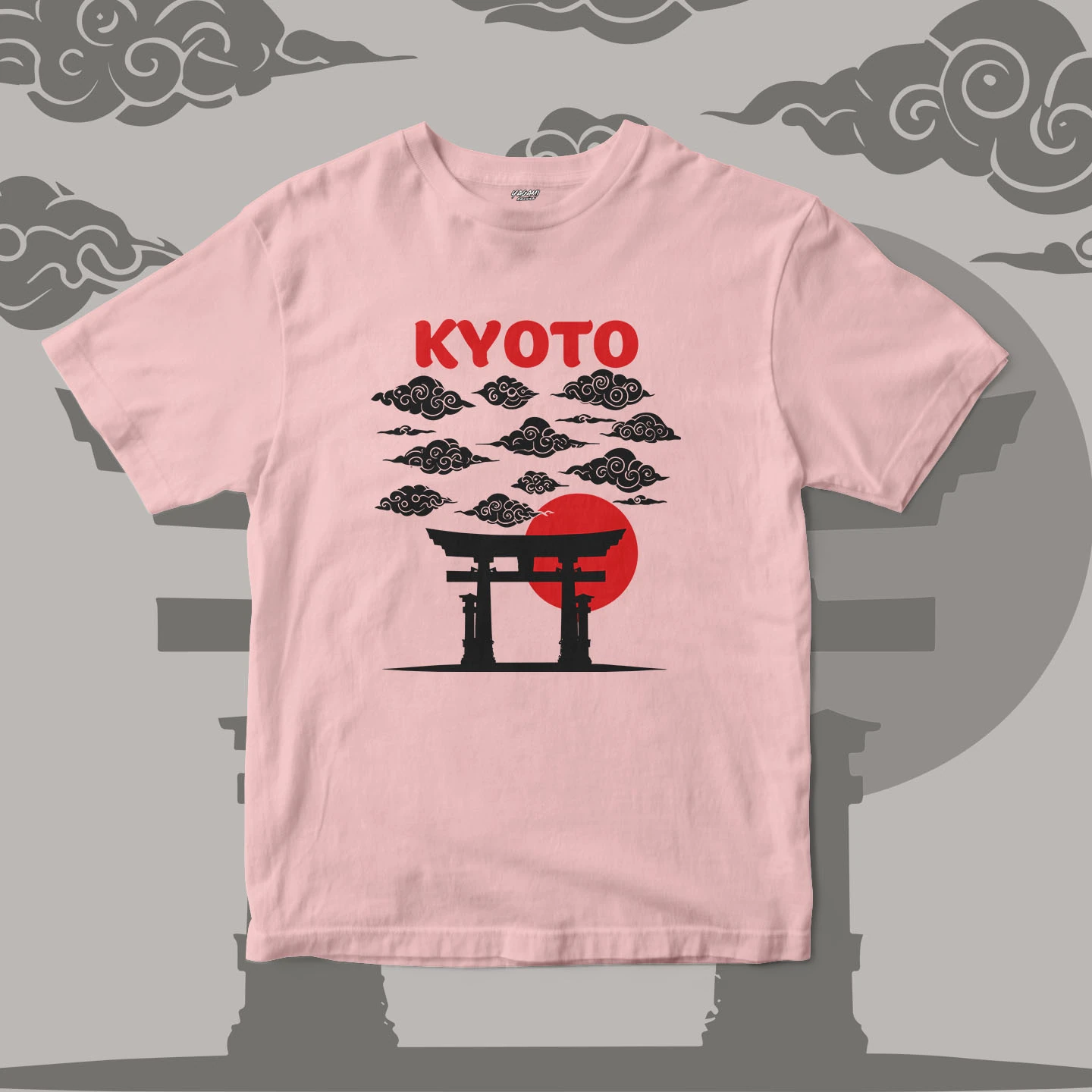 Kyoto Torii Sunset | Unisex Jersey Short Sleeve Tee - Image 6